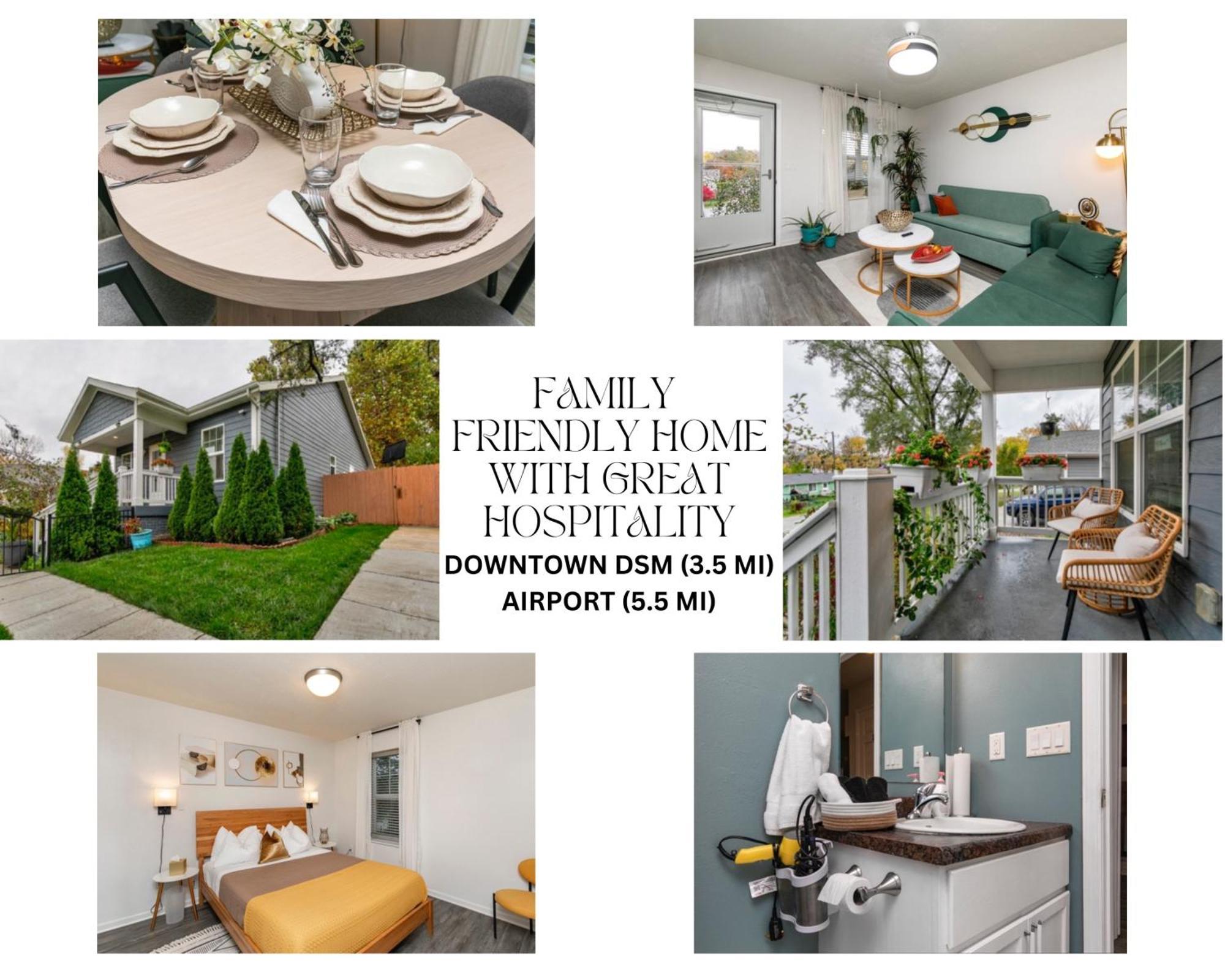 Family Friendly Home Close To Airport And Downtown Des Moines Bagian luar foto